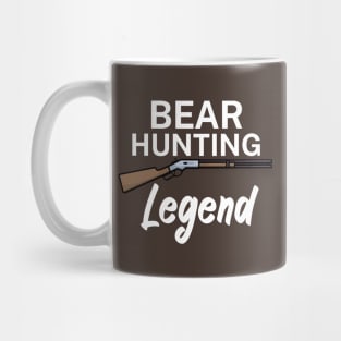 Bear hunting legend Mug